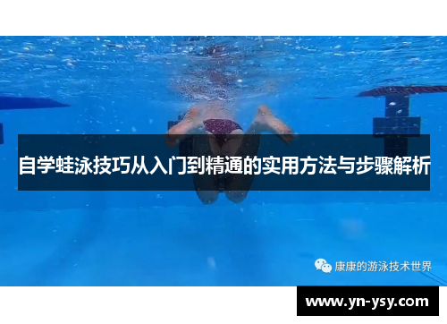 自学蛙泳技巧从入门到精通的实用方法与步骤解析
